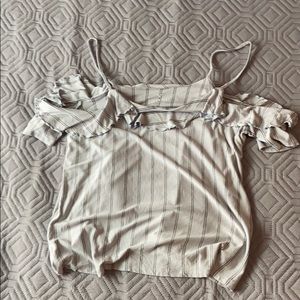 American Eagle Striped Blouse